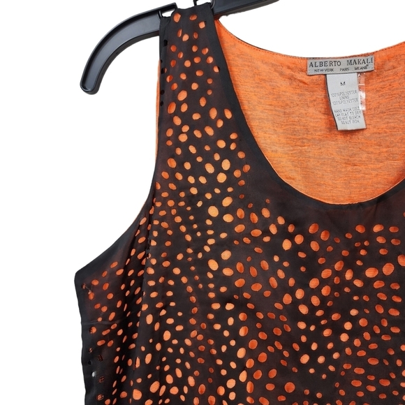 Alberto Makali Women's Cut Out Overlay Tank Top - M - Picture 2 of 5